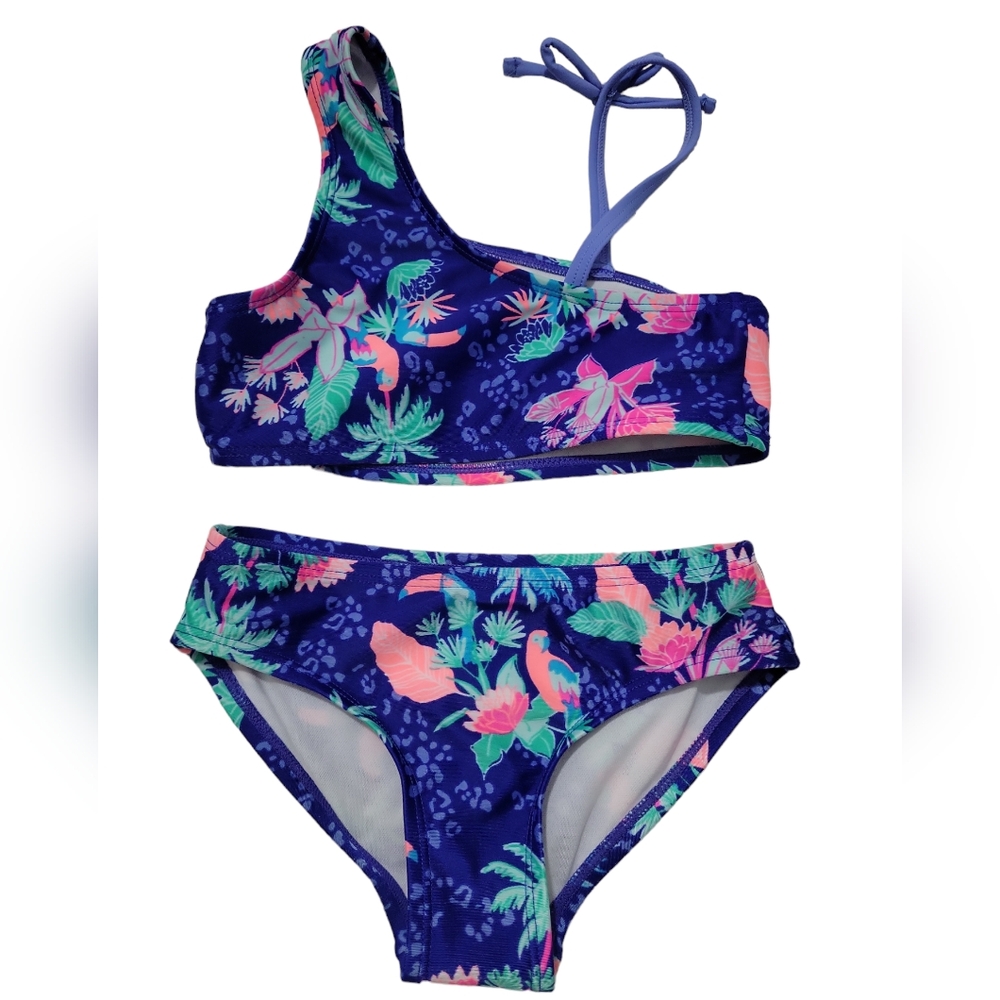 Cat & Jack Girls Two-piece floral bathing suit, 2T